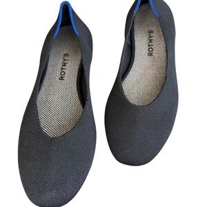 Rothy’s The Square Black Ballet Flats